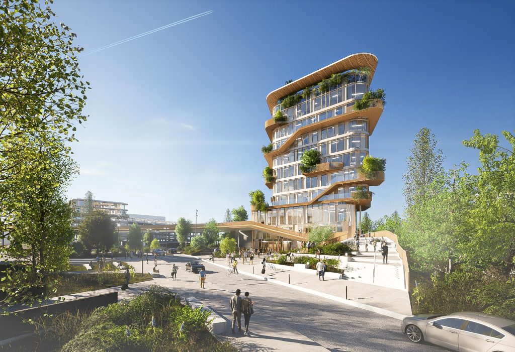 Architect in de utiliteitsbouw presenteert kostenbewust bouwontwerp met aandacht voor budget en duurzaamheid